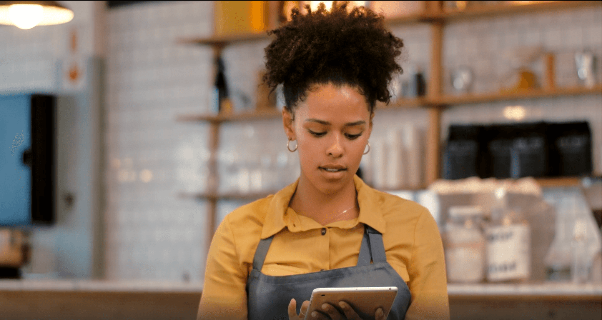 Frontline worker using Torchline AI on tablet